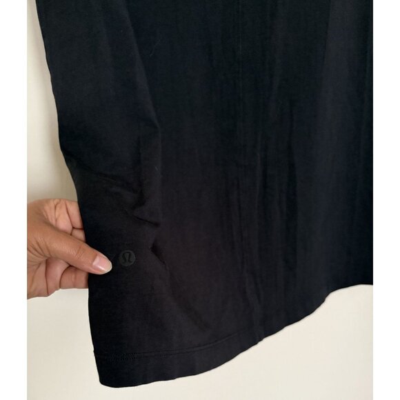 Lululemon Womens Day Tripper Mini Back Cut Out Dress In Black Size 10 Athleisure - Picture 6 of 7